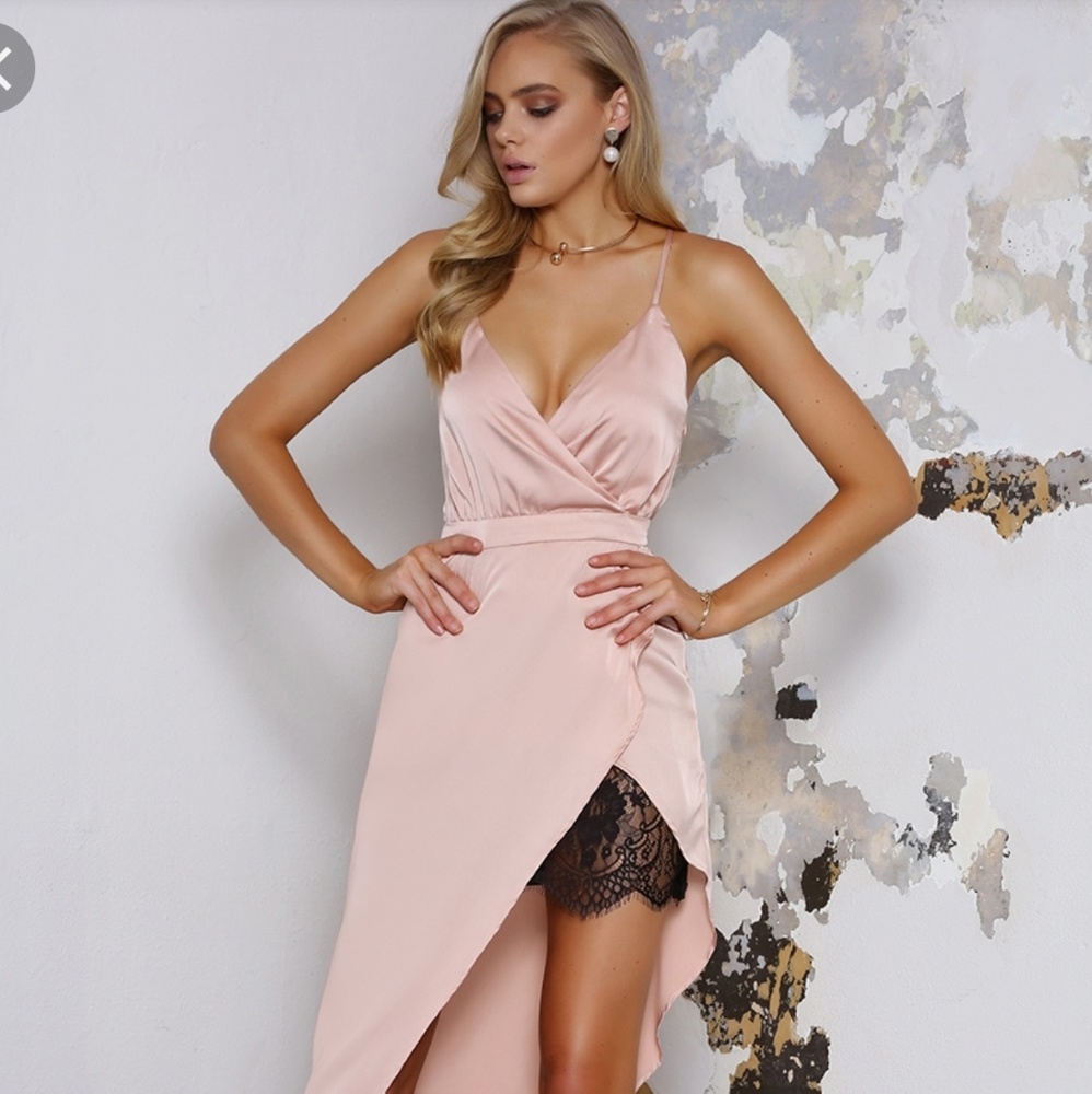 Sexy baby pink dress UK 10: USA 6: Med